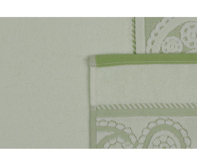 Hurrem Green 2 darab Fürdőszobai törölköző 50x90 cm