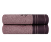 Комплект 2 кърпи за баня Life Tree Purple 50x90 см