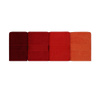 Комплект 4 кърпи за баня Shades Red 50x90 см