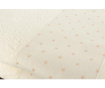 Sada 2 ručníků Polka Dots White 50x90 cm