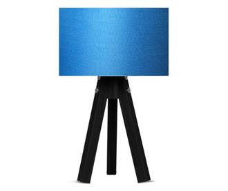 Veioza Emka, Tiffy, MDF, albastru/negru, 27x27x44 cm