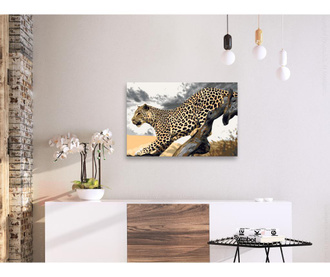 Καμβάς ζωγραφικής ανά αριθμό κιτ Do It Yourself Cheetah 40x60 cm