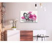 Καμβάς ζωγραφικής ανά αριθμό κιτ Do It Yourself Angels (Heart & Pink Orchid) 40x60 cm
