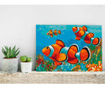Καμβάς ζωγραφικής ανά αριθμό κιτ Do It Yourself Gold Fishes 40x60 cm