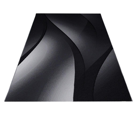 Koberec Plus Black 160x230 cm