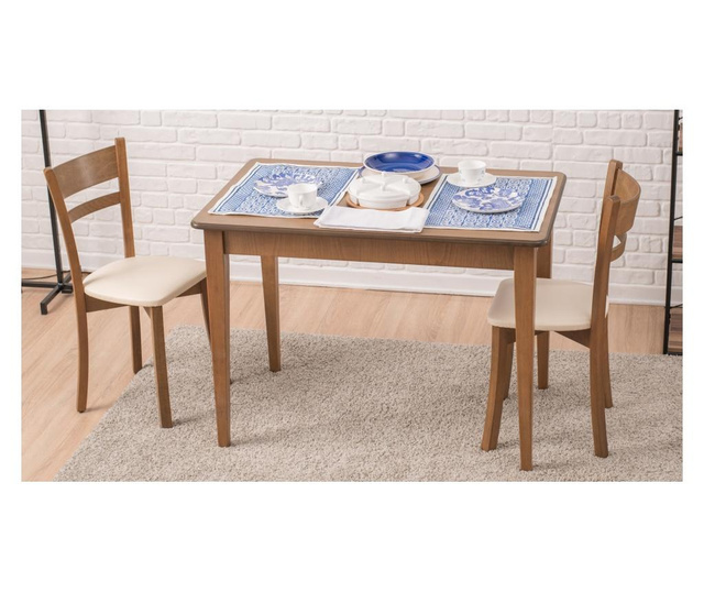 Комплект маса и 4 стола
