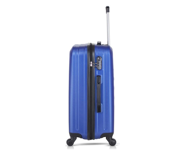 Ruby Blue 3 db Gurulós bőrönd