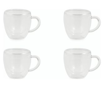 Set 4 skodelic za kavo Moka