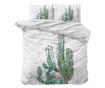 Set Posteljina Double Cactus Marble Green