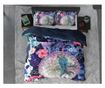 Posteljina Single Satin Diara Blue