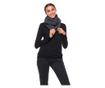 Unisex šal Double Anthracite one size fits all