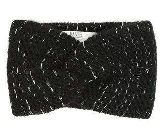 Ženska traka za kosu Glitter Black 12x25 cm