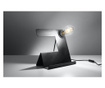 Lampa de masa Nice Lamps, Gabriel Black, otel, negru, 25x24x17 cm