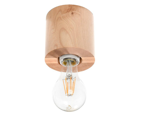 Spot Nice Lamps, Elia Wood, lemn, 10x10x10 cm