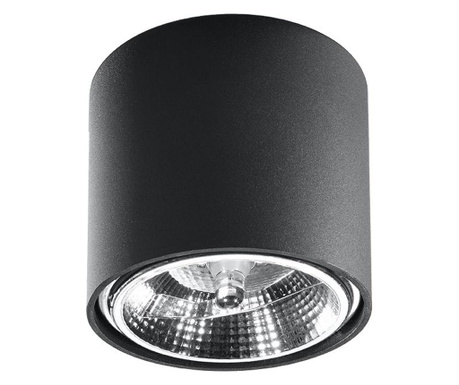 Spot Nice Lamps, Luigi Black, aluminiu, negru, 12x12x11 cm