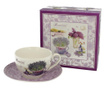 Set - skodelica in krožniček Lavender Garden