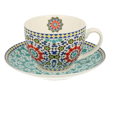 Комплект чашка и чинийка Maroko