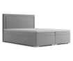 Pat boxspring Annecy Light Grey 160x200 cm