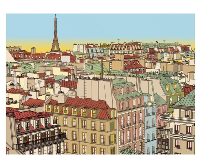 Ταπετσαρία Good morning Paris! 193x250 cm