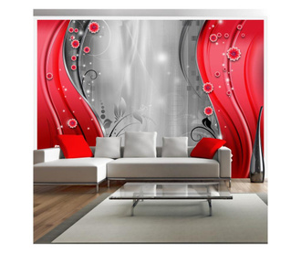 Ταπετσαρία Behind the curtain of red 175x250 cm