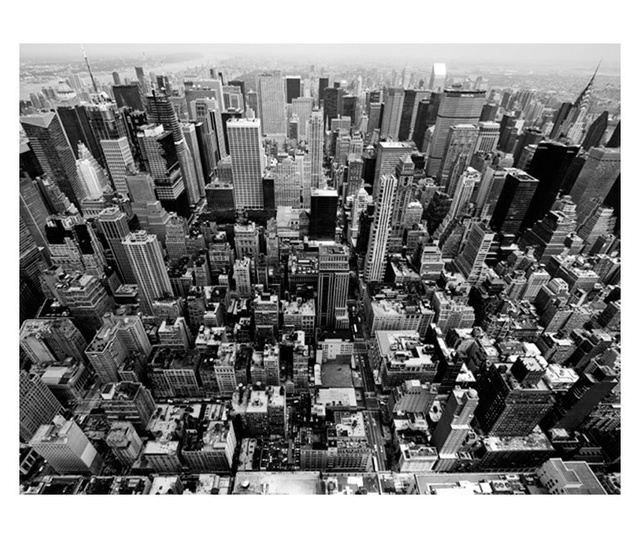 Ταπετσαρία USA, New York: black and white 193x250 cm