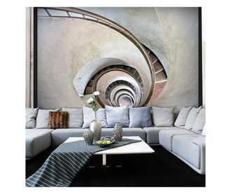 Ταπετσαρία White spiral stairs 193x250 cm