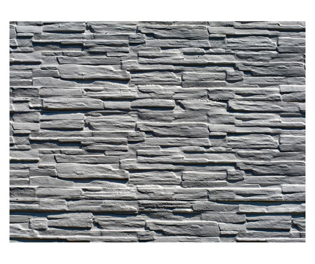 Ταπετσαρία Grey stone wall 193x250 cm