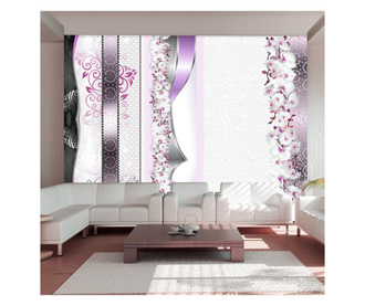 Ταπετσαρία Parade of orchids in violet 210x300 cm