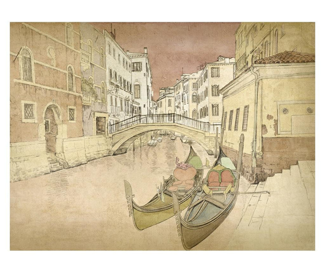 Ταπετσαρία Gondolas in Venice 231x300 cm