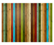 Ταπετσαρία Wooden rainbow 193x250 cm
