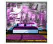 Ταπετσαρία Berlin - collage (violet) 175x250 cm