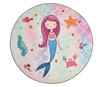 Covor Chilai, Mermaid, 140 cm, multicolor