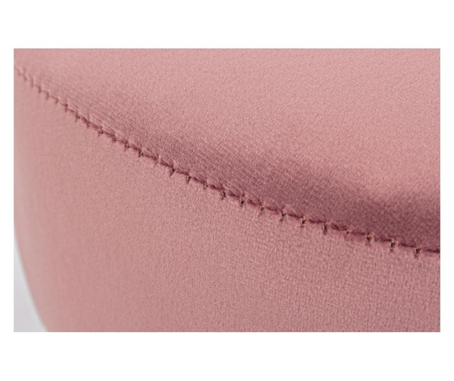 Taburet Bizzotto, Stormi Pink, roz, 34x34x38 cm