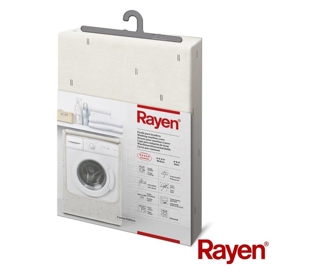 Housse de protection pour lave-linge Rayen RAYEN 2368.11 Lilas — BRYCUS