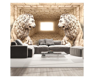 Ταπετσαρία Mystery of lions 210x300 cm