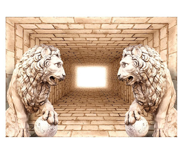 Ταπετσαρία Mystery of lions 210x300 cm