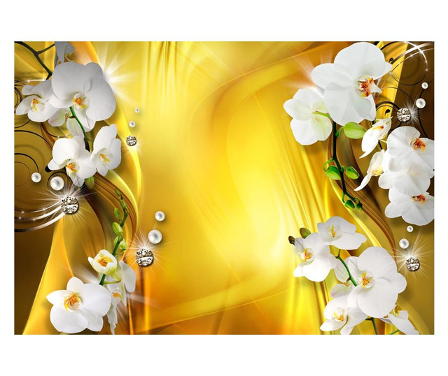 Ταπετσαρία Orchid in Gold 210x300 cm