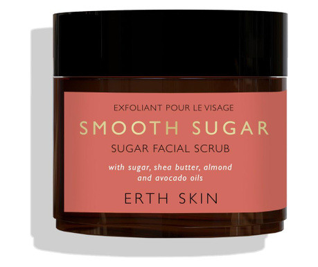 Exfoliant pentru fata Erth Skin, Smooth Sugar, 60 ml