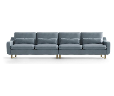 Monceau Blue Hatszemélyes állítható kanapé