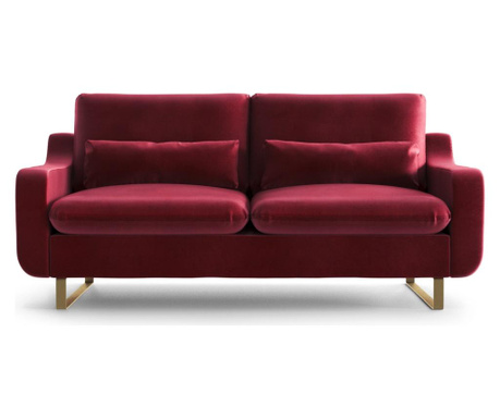 Monceau Red Háromszemélyes kanapé