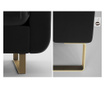 Monceau Black Hatszemélyes állítható kanapé