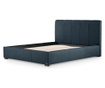 Легло с място за съхранение Onyx Marine Blue 160x200 см