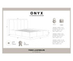Krevet Onyx Beige 160x200 cm