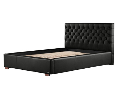 Krevet s prostorom za odlaganje Amethyste Black