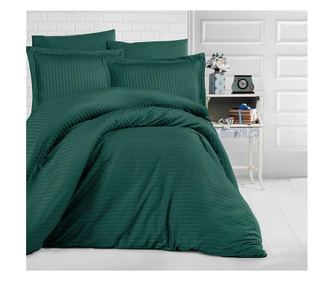 Set posteljina King Satin Supreme Düz Renk Oil Green V1