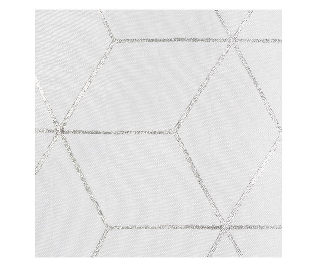 Zavesa Seylan White Rings 140x250 cm
