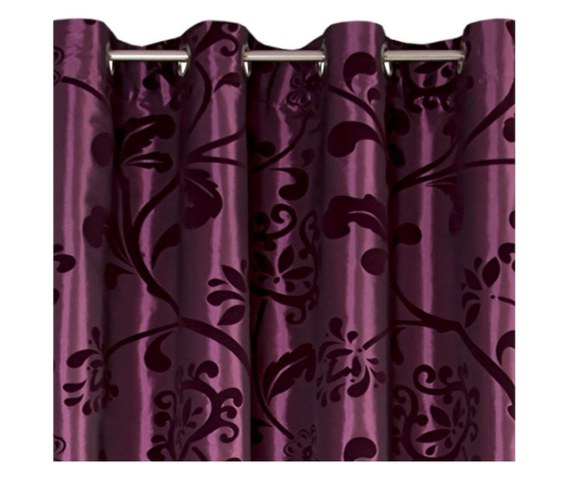 Draperie Eurofirany, Amber Purple, poliester, 140x250 cm