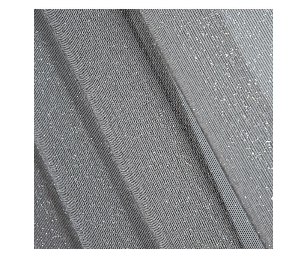 Zavesa Sakali Grey & Silver Rings 140x250 cm - 5