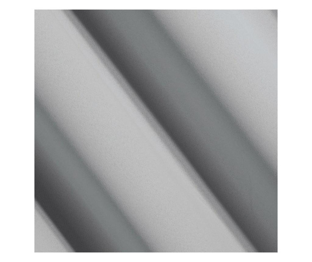 Blackout Grey & Silver Rings Sötétítő 135x250 cm