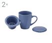 Set 2 šalica s poklopcem i infuzerom  390 ml